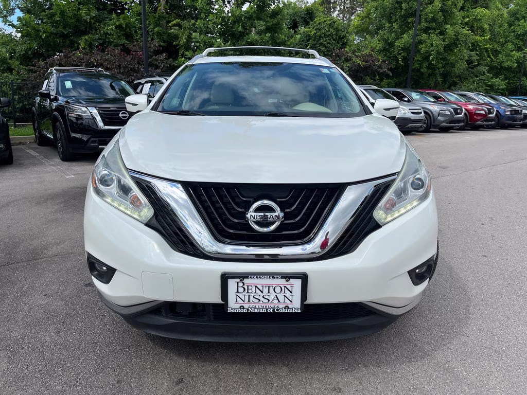 2018 Pearl White Nissan Murano Platinum FWD SUV