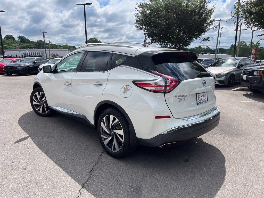 2018 Pearl White Nissan Murano Platinum FWD SUV