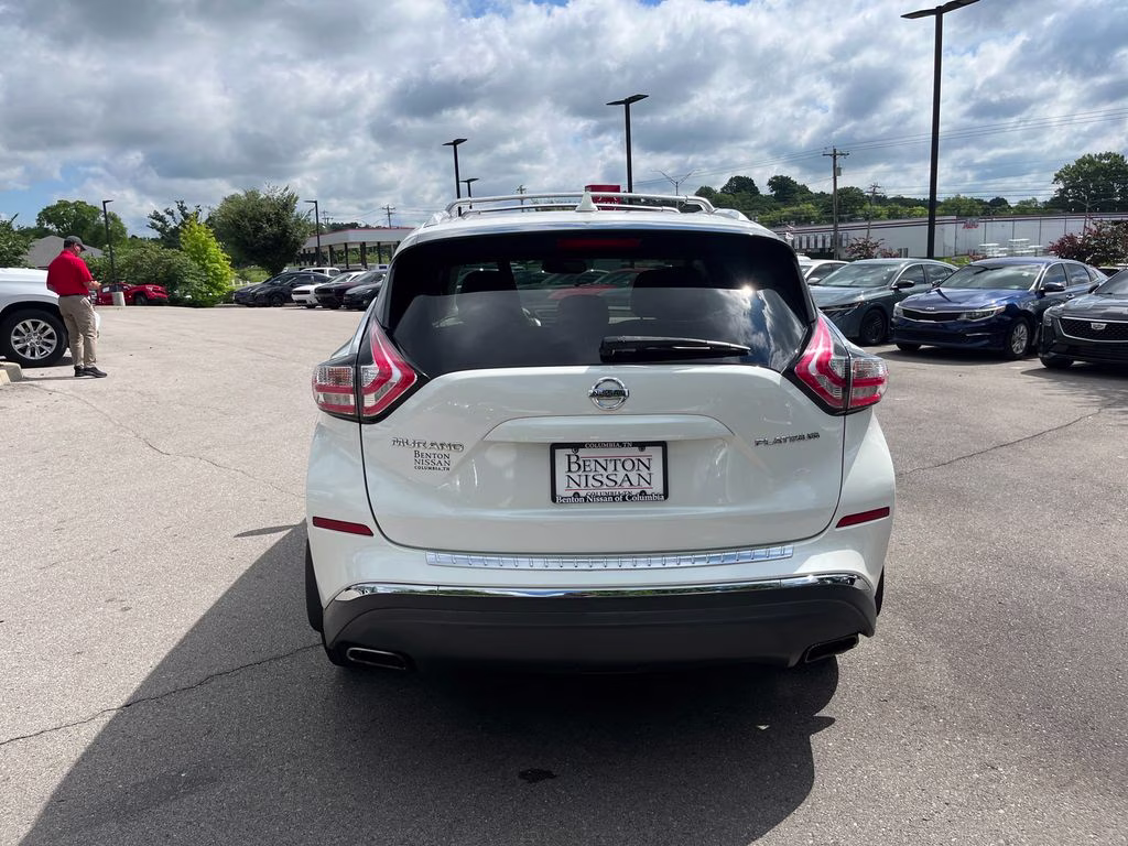2018 Pearl White Nissan Murano Platinum FWD SUV