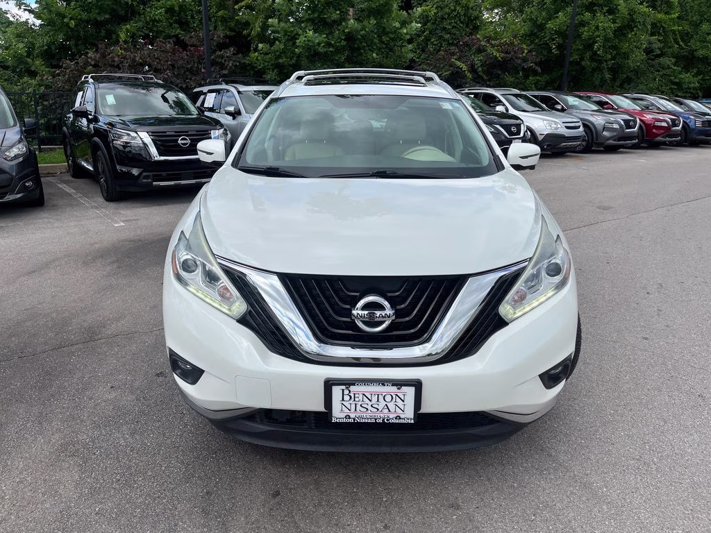 2018 Pearl White Nissan Murano Platinum FWD SUV