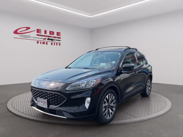 2020 Black Metallic Ford Escape Hybrid Titanium FWD SUV