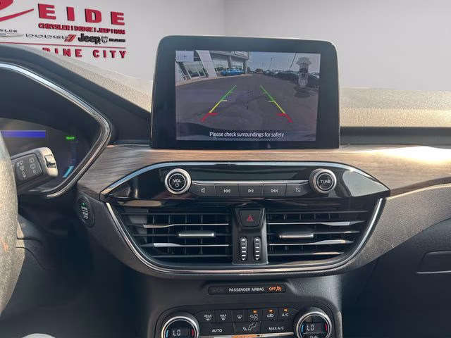 2020 Black Metallic Ford Escape Hybrid Titanium FWD SUV