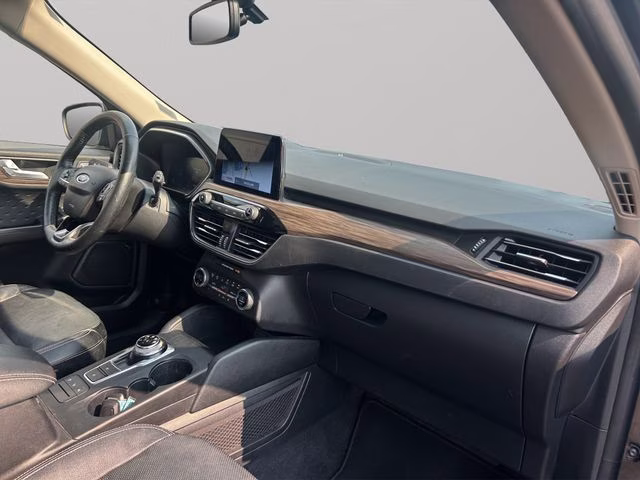 2020 Black Metallic Ford Escape Hybrid Titanium FWD SUV