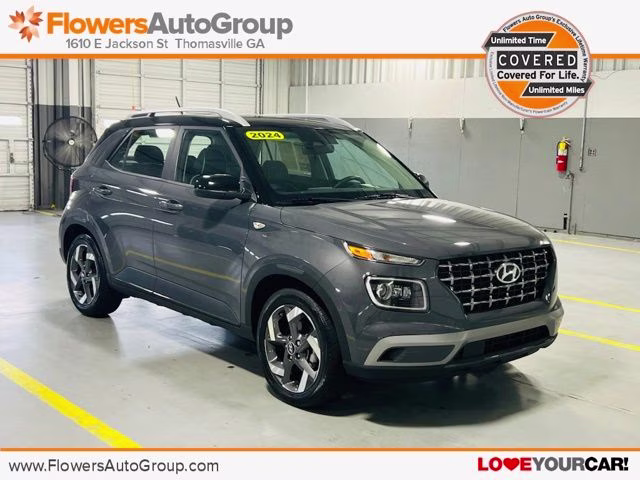 2024 Ecotronic Gray Hyundai Venue Limited FWD SUV