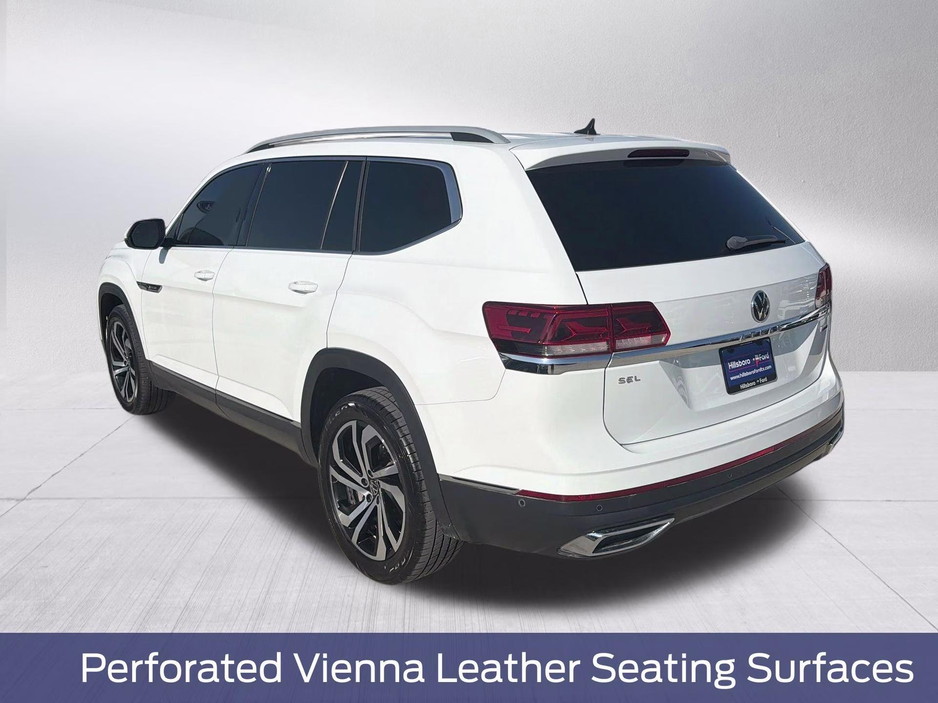 2021 Pure White Volkswagen Atlas 2.0T SEL Premium AWD SUV