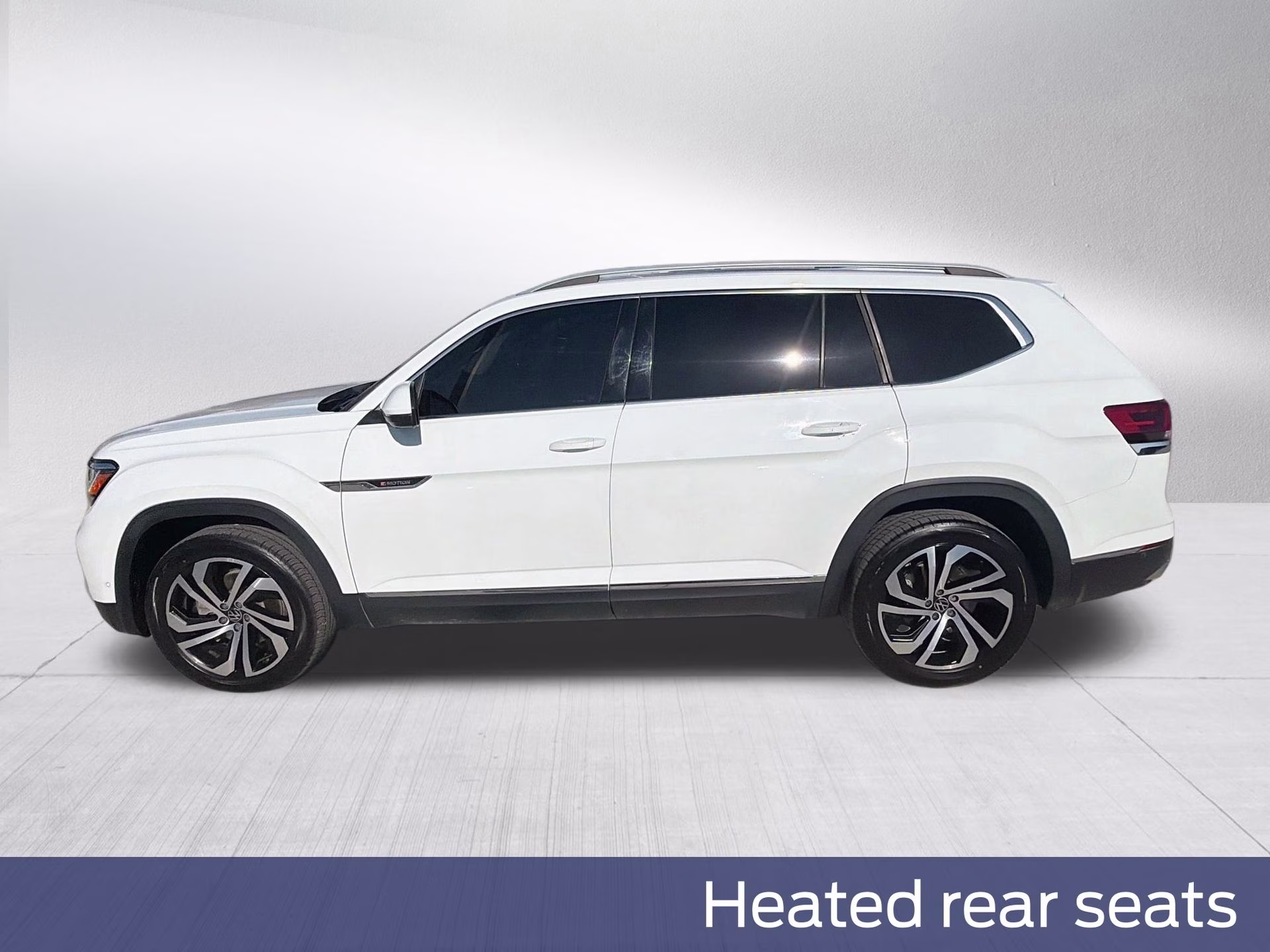 2021 Pure White Volkswagen Atlas 2.0T SEL Premium AWD SUV