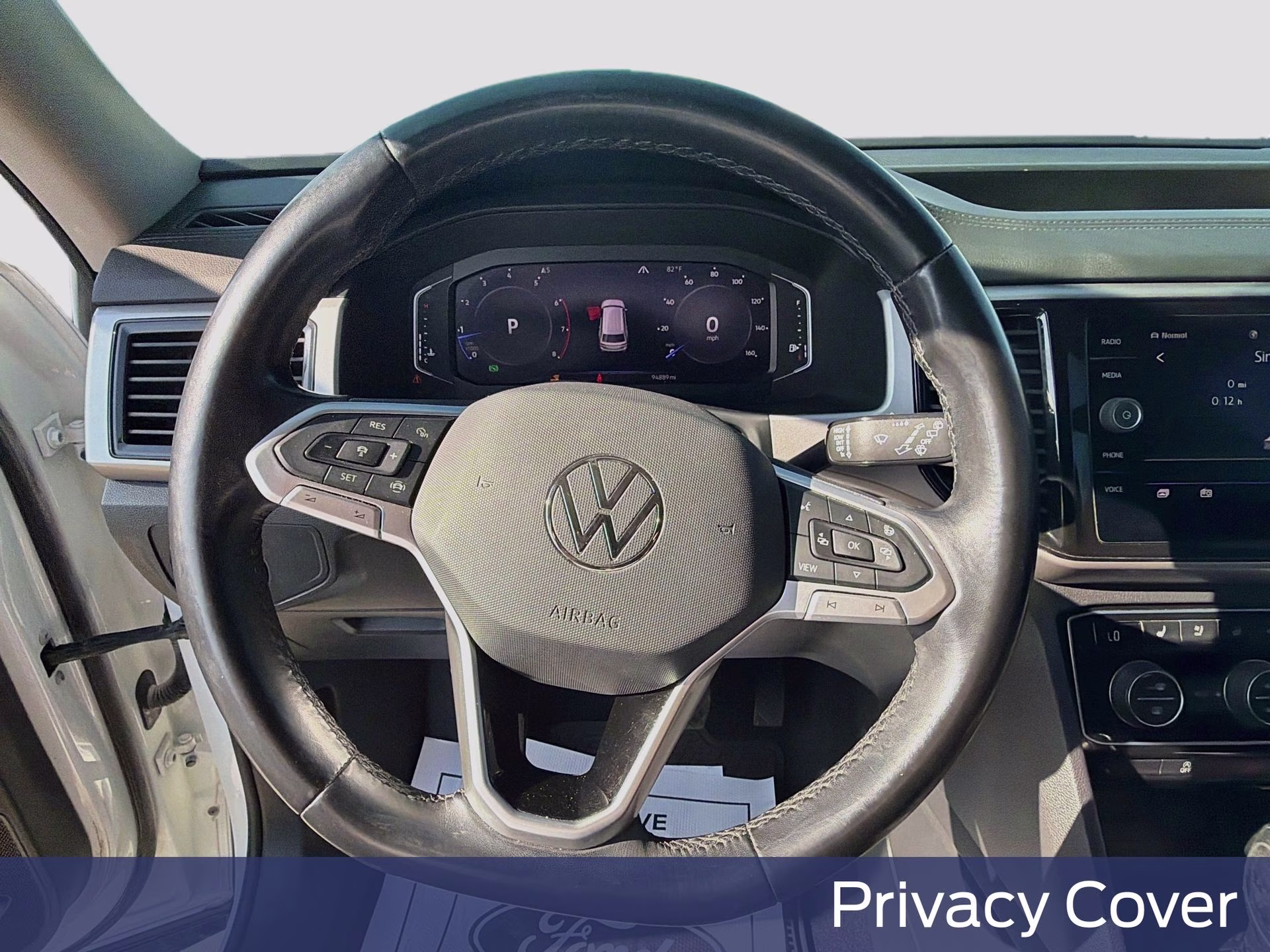 2021 Pure White Volkswagen Atlas 2.0T SEL Premium AWD SUV