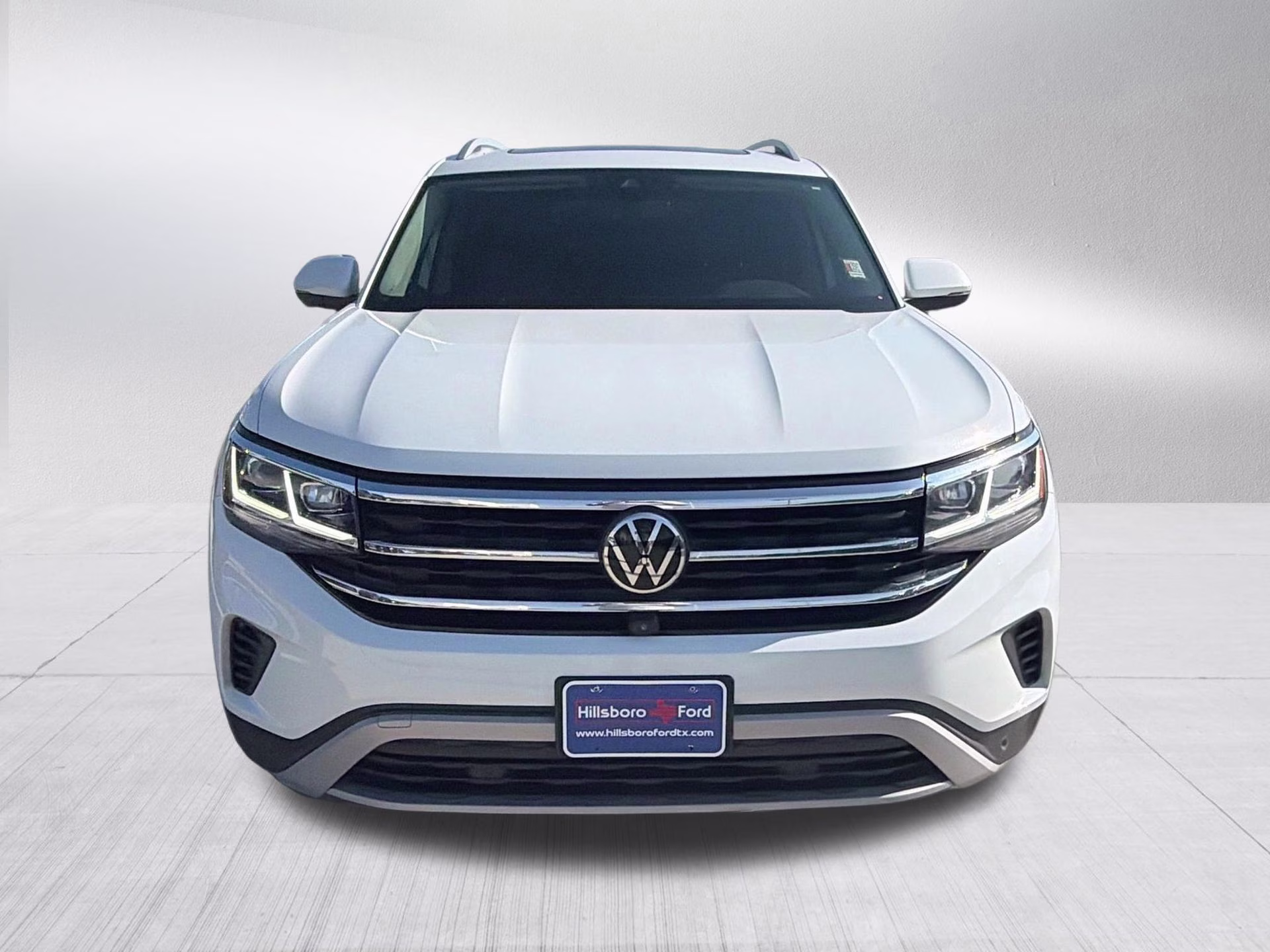 2021 Pure White Volkswagen Atlas 2.0T SEL Premium AWD SUV