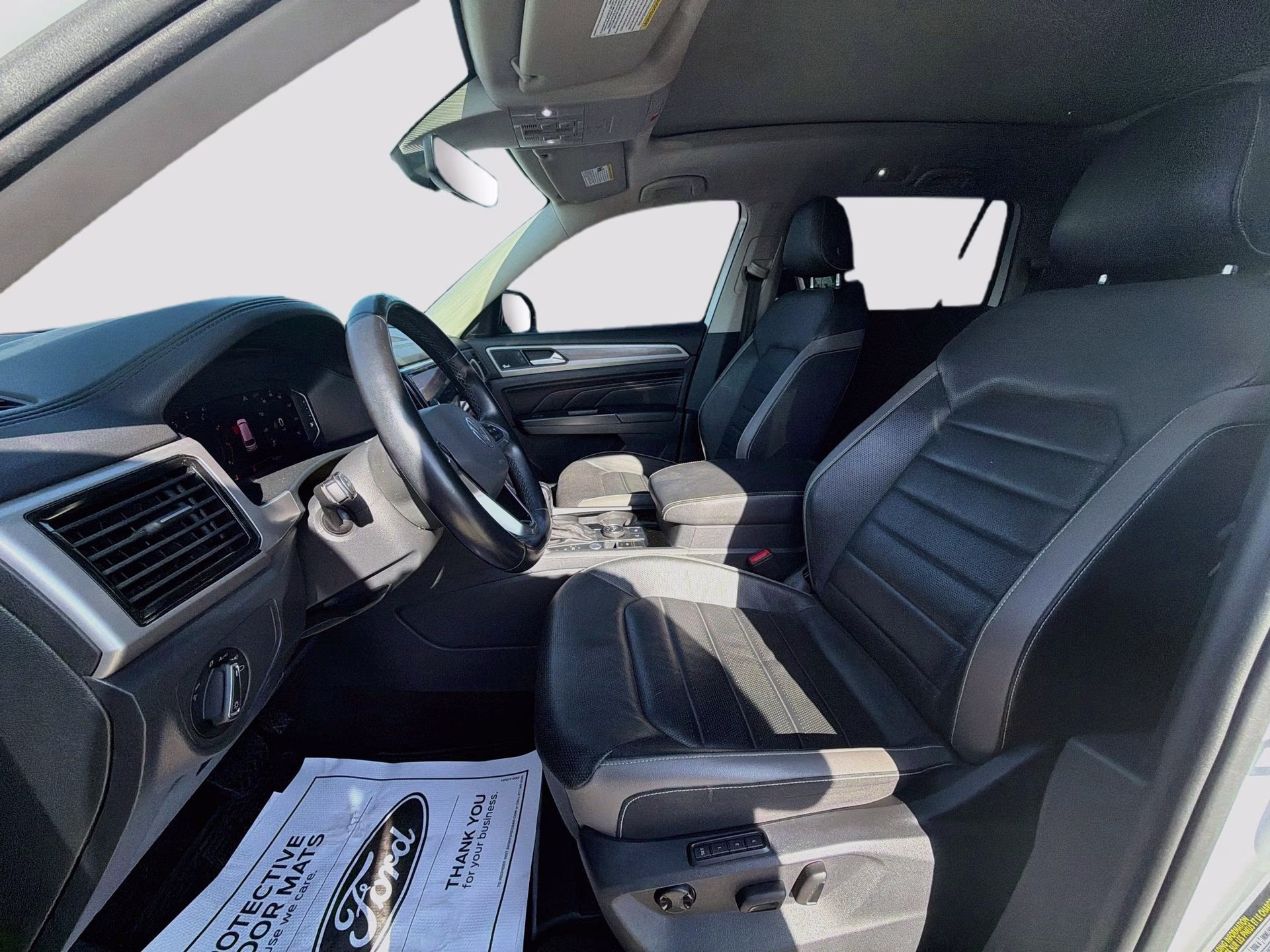 2021 Pure White Volkswagen Atlas 2.0T SEL Premium AWD SUV