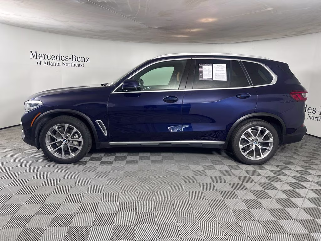 2019 Tanzanite Blue II Metallic BMW X5 xDrive40i AWD SUV