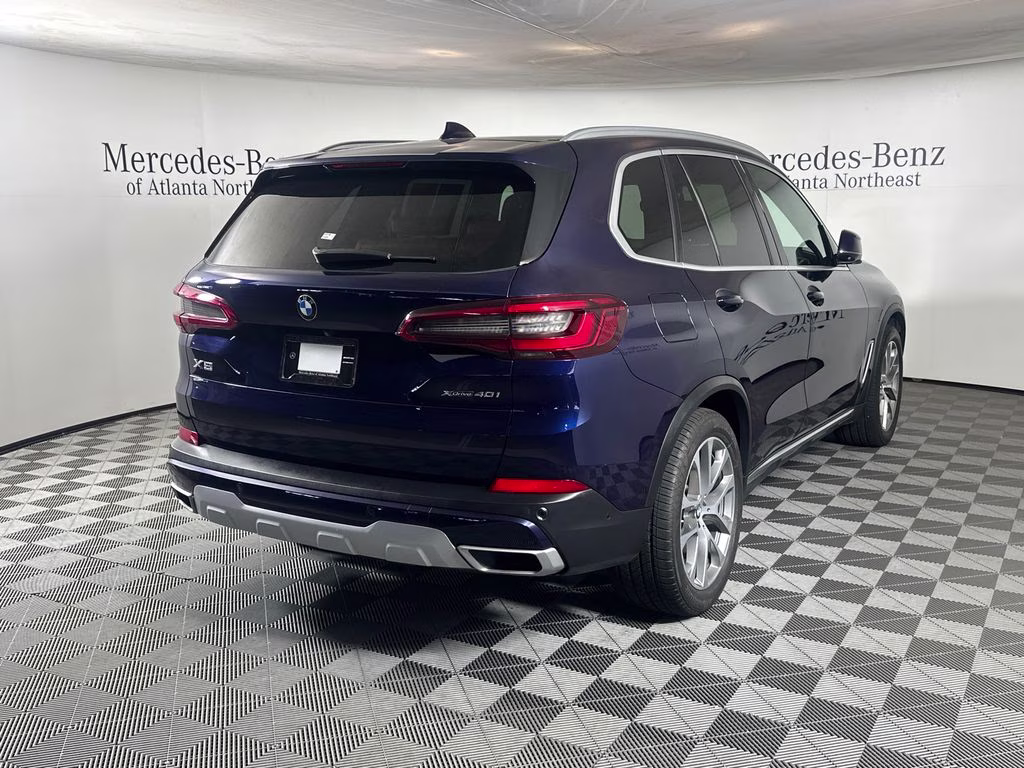 2019 Tanzanite Blue II Metallic BMW X5 xDrive40i AWD SUV