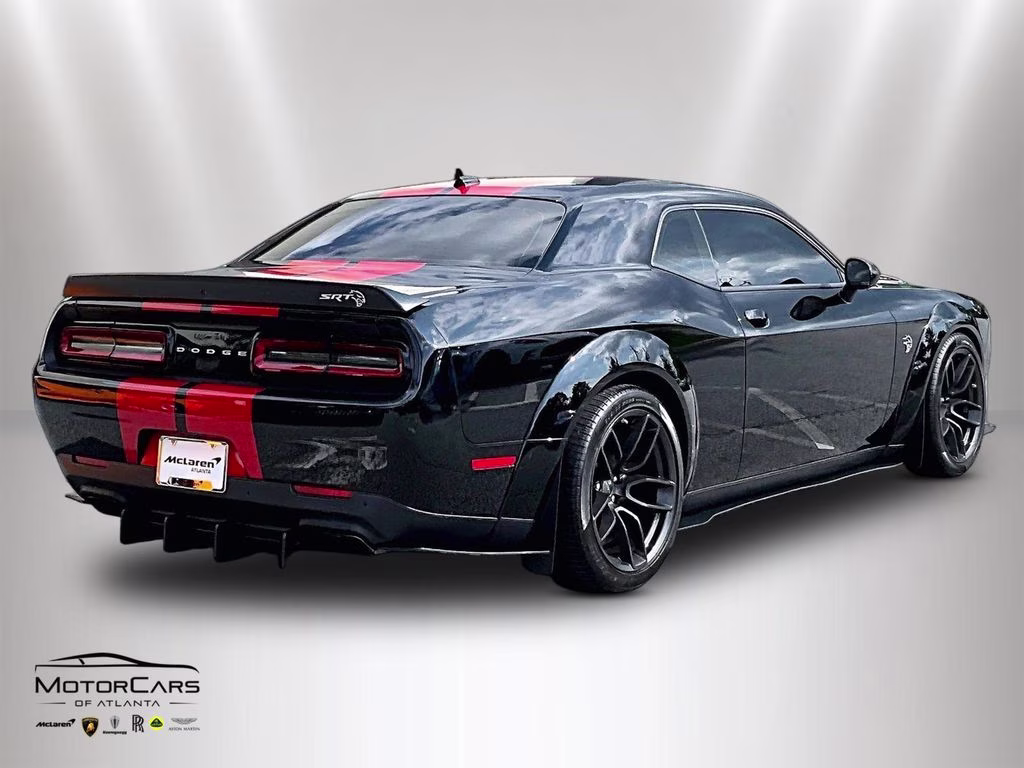 2023 Pitch Black Clearcoat Dodge Challenger SRT Hellcat Widebody Jailbreak Package RWD Coupe