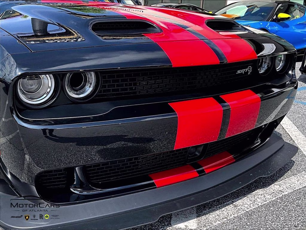 2023 Pitch Black Clearcoat Dodge Challenger SRT Hellcat Widebody Jailbreak Package RWD Coupe