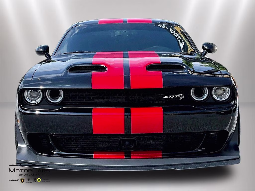 2023 Pitch Black Clearcoat Dodge Challenger SRT Hellcat Widebody Jailbreak Package RWD Coupe