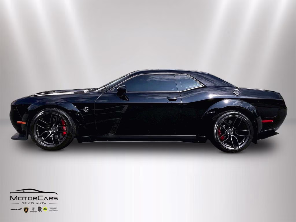 2023 Pitch Black Clearcoat Dodge Challenger SRT Hellcat Widebody Jailbreak Package RWD Coupe