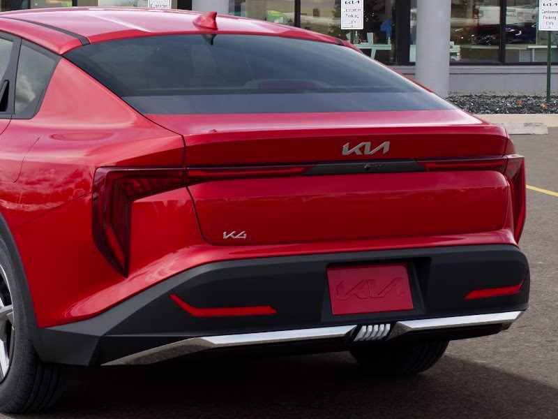 2026 Currant Red Kia K4 LXS FWD Sedan