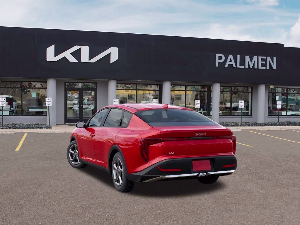 2026 Currant Red Kia K4 LXS FWD Sedan