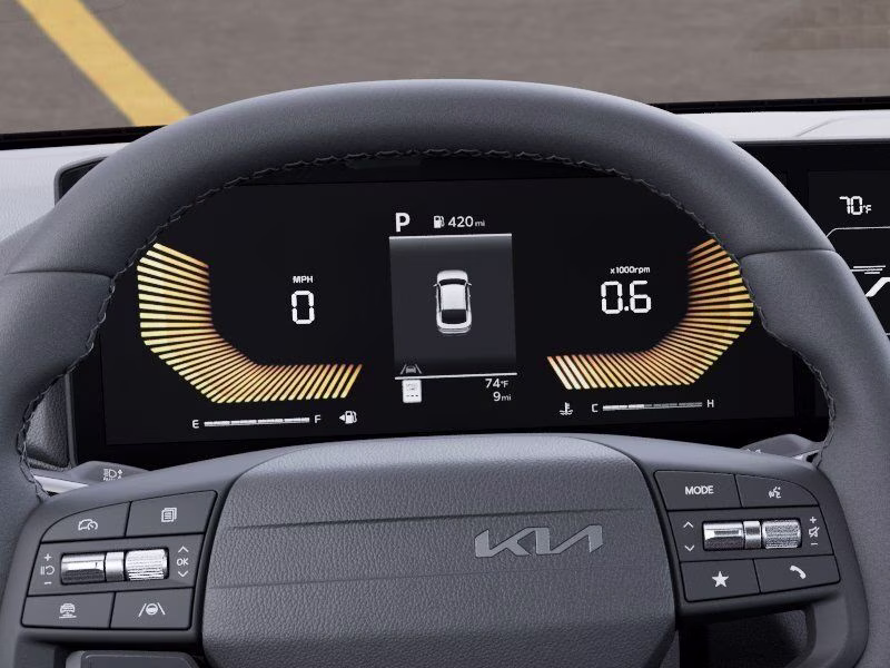 2026 Aurora Black Pearl Kia K4 EX FWD Sedan