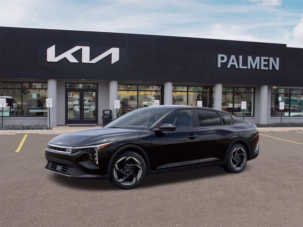 2026 Aurora Black Pearl Kia K4 EX FWD Sedan