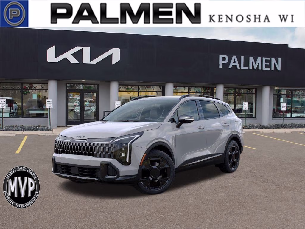 2026 Wolf Gray Kia Sportage X-Line AWD SUV