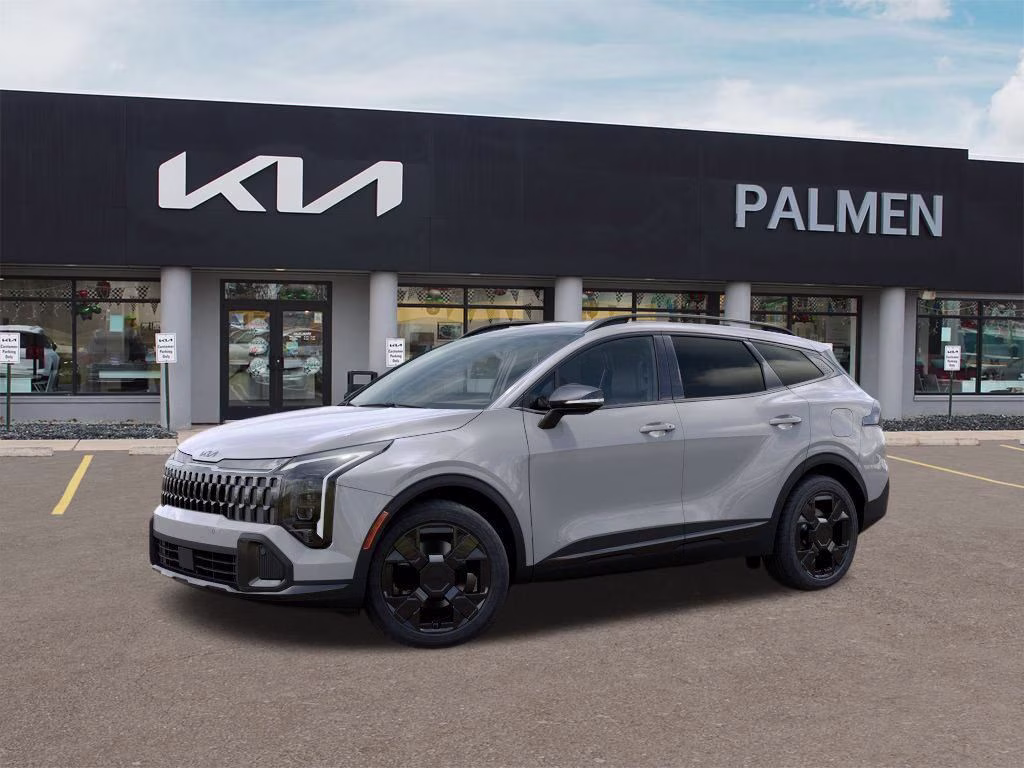2026 Wolf Gray Kia Sportage X-Line AWD SUV