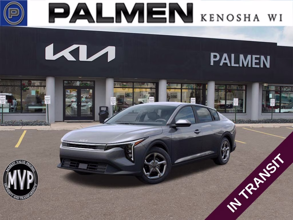 2026 Gray Kia K4 LXS FWD Sedan