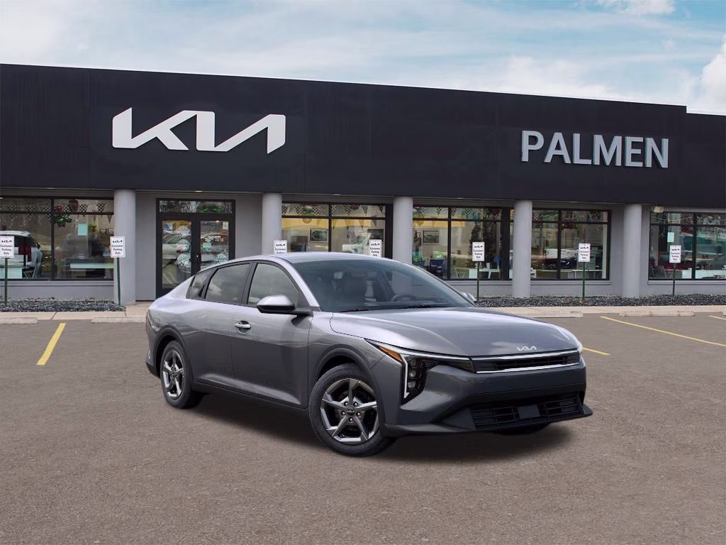 2026 Gray Kia K4 LXS FWD Sedan