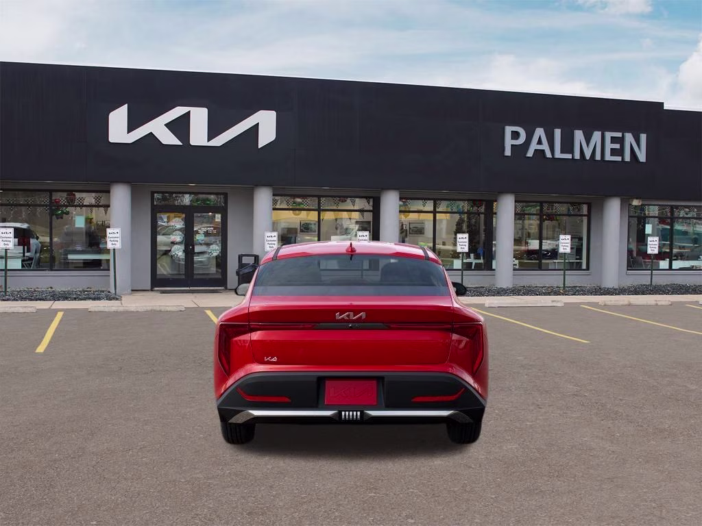 2026 Currant Red Kia K4 LXS FWD Sedan