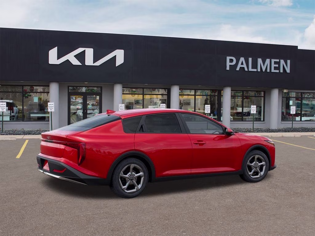2026 Currant Red Kia K4 LXS FWD Sedan