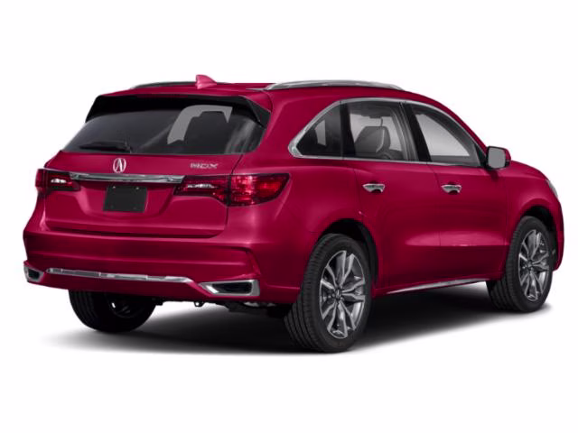 2020 Red Acura MDX Advance AWD SUV
