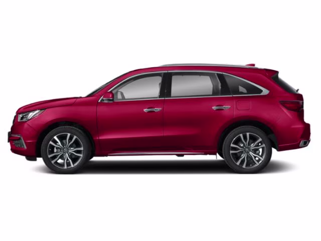 2020 Red Acura MDX Advance AWD SUV