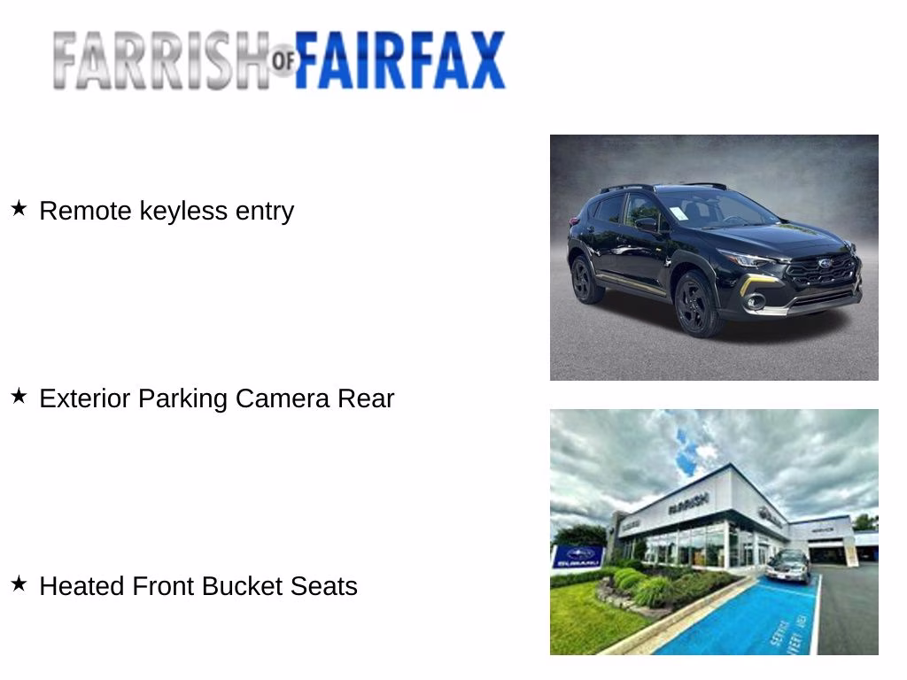 2026 Crystal Black Subaru Crosstrek Sport AWD SUV