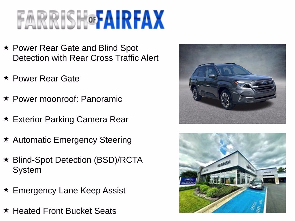 2026 Gray Subaru Forester Premium AWD SUV
