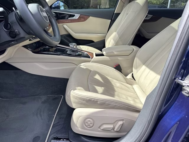 2020 Blue Audi A4 Sedan Premium FWD Sedan