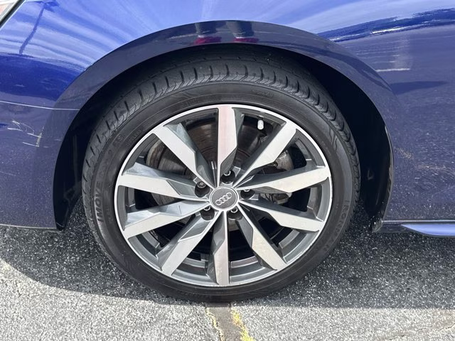2020 Blue Audi A4 Sedan Premium FWD Sedan
