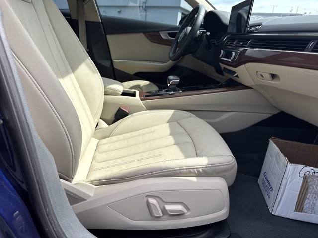 2020 Blue Audi A4 Sedan Premium FWD Sedan