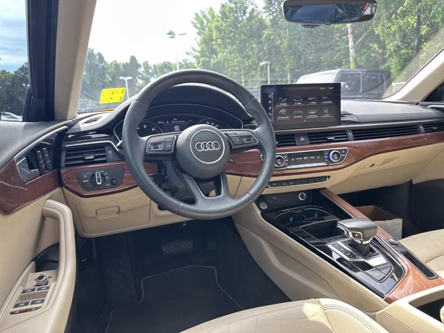 2020 Blue Audi A4 Sedan Premium FWD Sedan