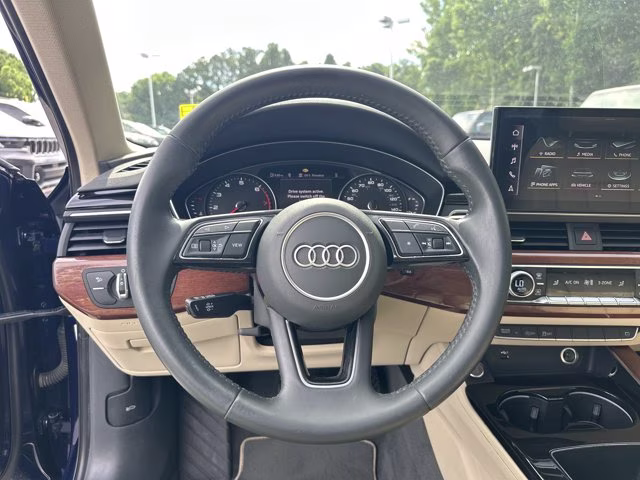 2020 Blue Audi A4 Sedan Premium FWD Sedan