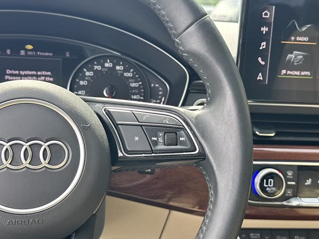 2020 Blue Audi A4 Sedan Premium FWD Sedan
