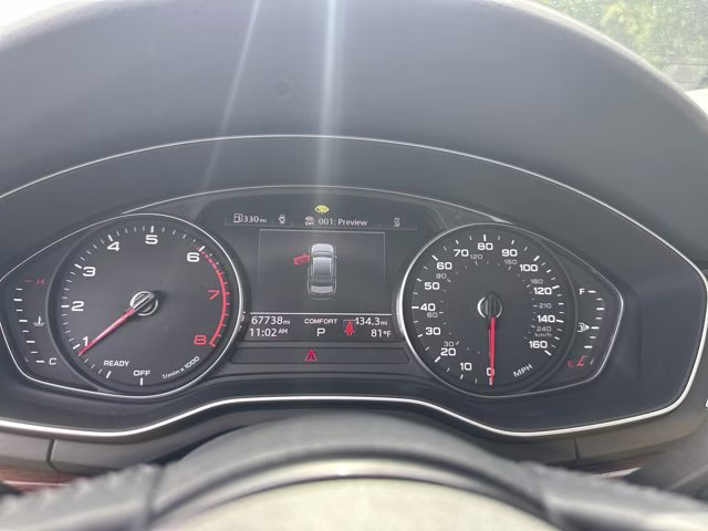 2020 Blue Audi A4 Sedan Premium FWD Sedan