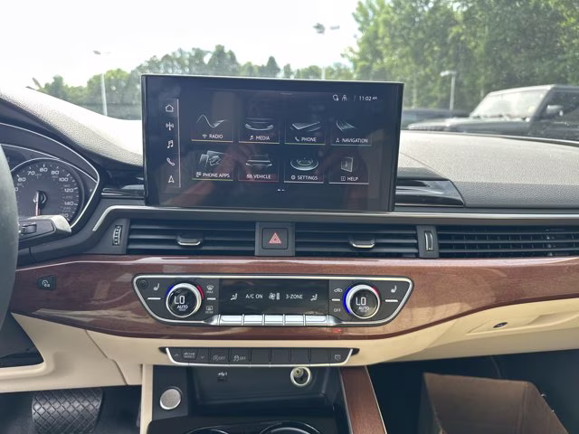 2020 Blue Audi A4 Sedan Premium FWD Sedan
