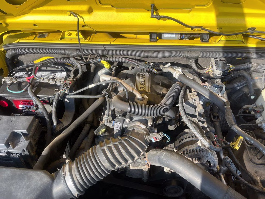 2011 Detonator Yellow Clearcoat Jeep Wrangler Sport 4X4 SUV