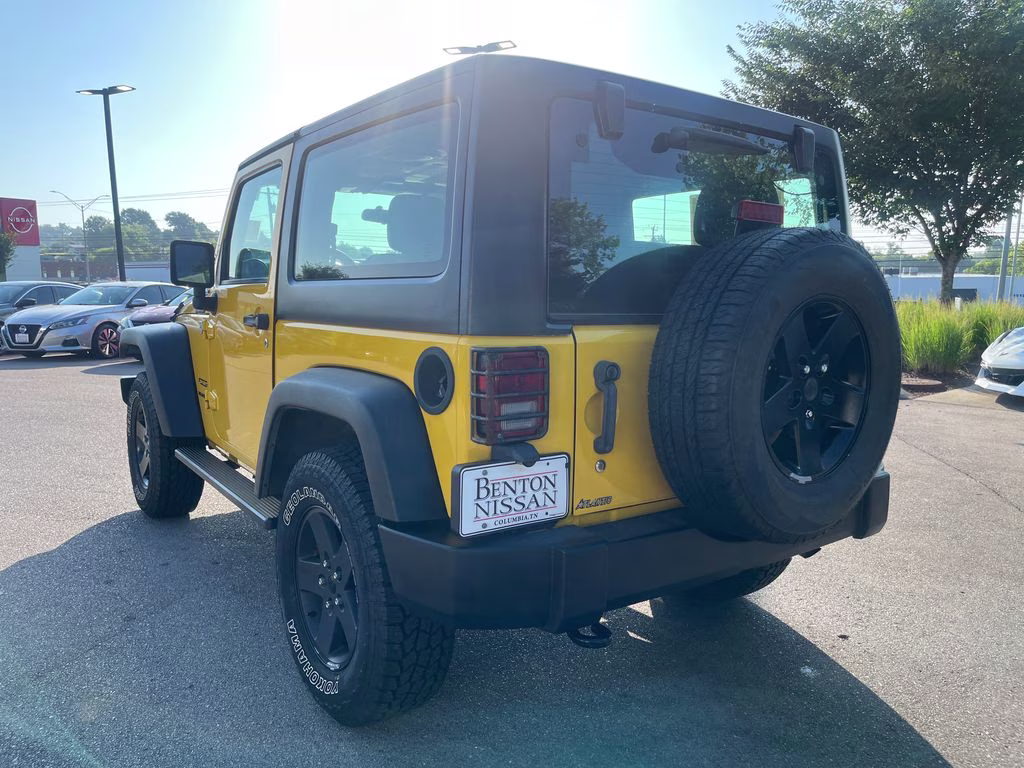 2011 Detonator Yellow Clearcoat Jeep Wrangler Sport 4X4 SUV