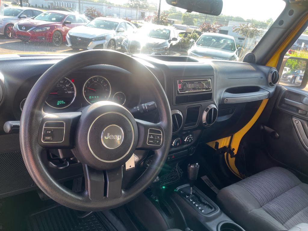 2011 Detonator Yellow Clearcoat Jeep Wrangler Sport 4X4 SUV