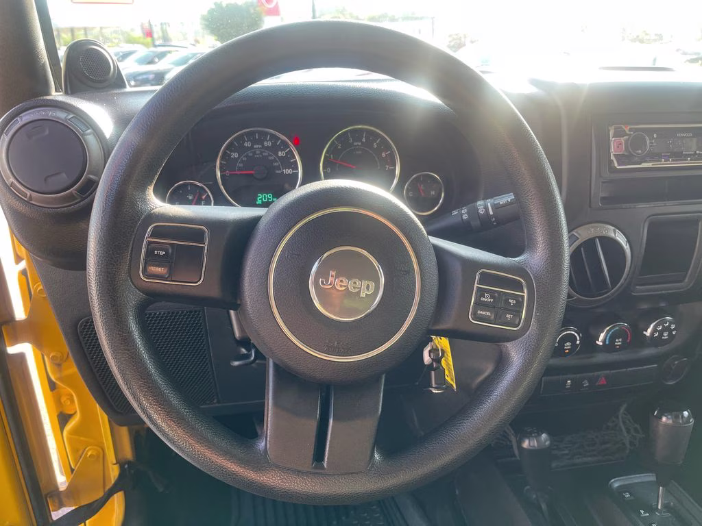 2011 Detonator Yellow Clearcoat Jeep Wrangler Sport 4X4 SUV