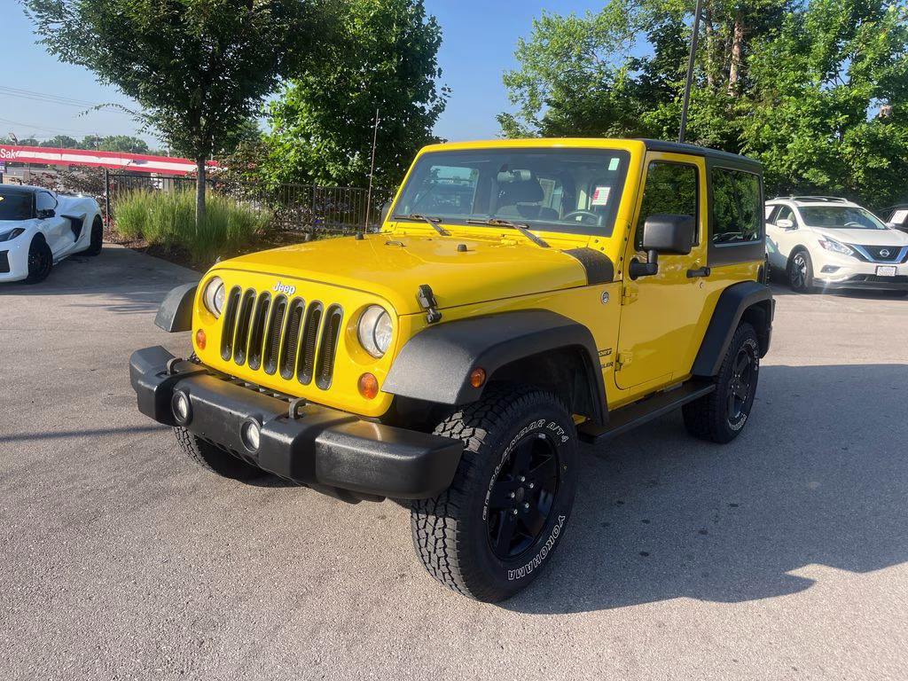 2011 Detonator Yellow Clearcoat Jeep Wrangler Sport 4X4 SUV