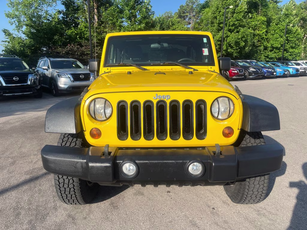 2011 Detonator Yellow Clearcoat Jeep Wrangler Sport 4X4 SUV