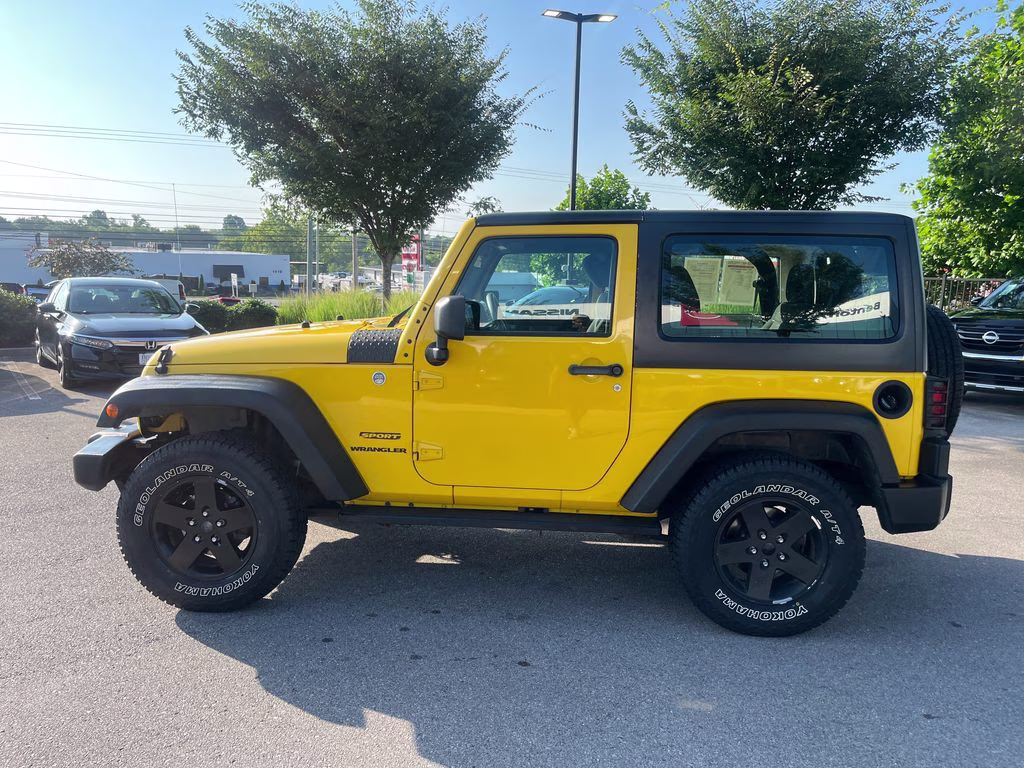 2011 Detonator Yellow Clearcoat Jeep Wrangler Sport 4X4 SUV
