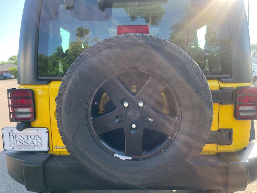 2011 Detonator Yellow Clearcoat Jeep Wrangler Sport 4X4 SUV