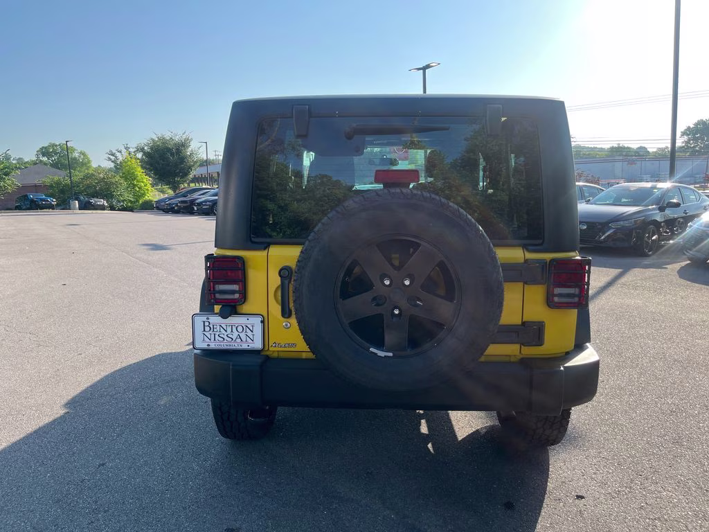 2011 Detonator Yellow Clearcoat Jeep Wrangler Sport 4X4 SUV